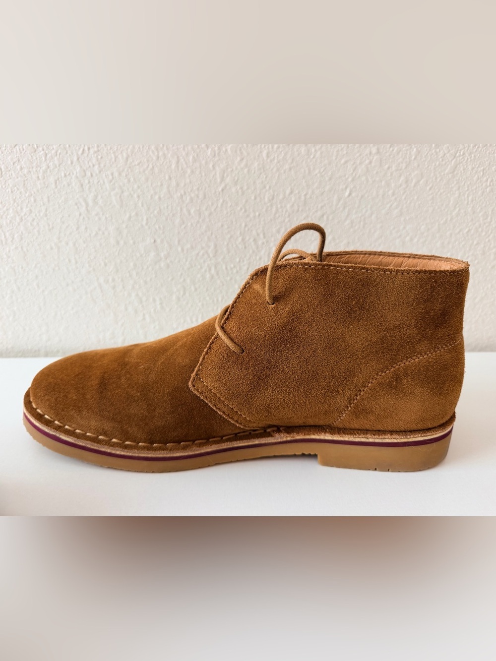 Propet Findley Men’s 11 Tan Suede Leather Chukka Desert Boots - Picture 5 of 10